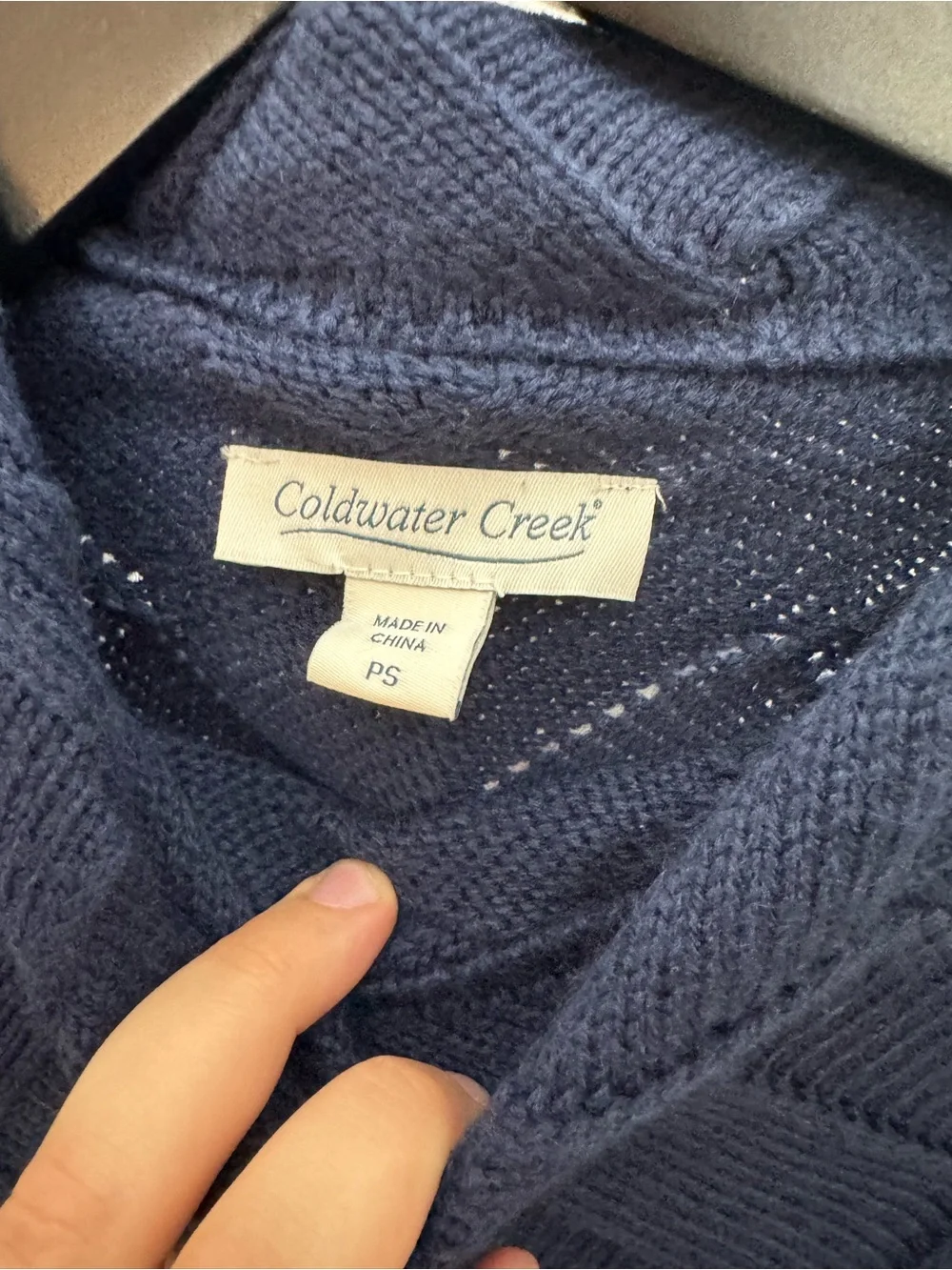 Coldwater Creek soft navy