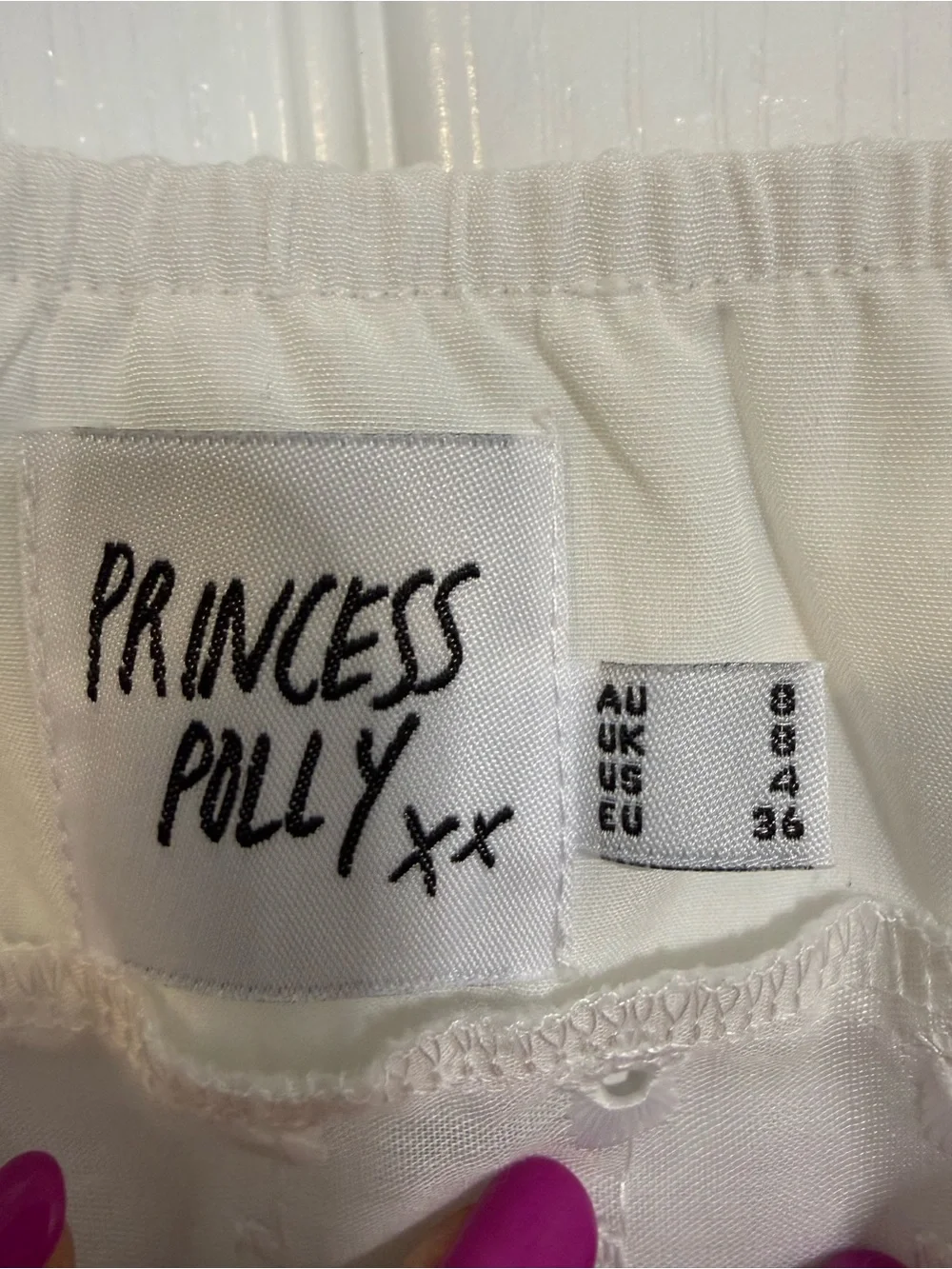 Princess Polly sweet white