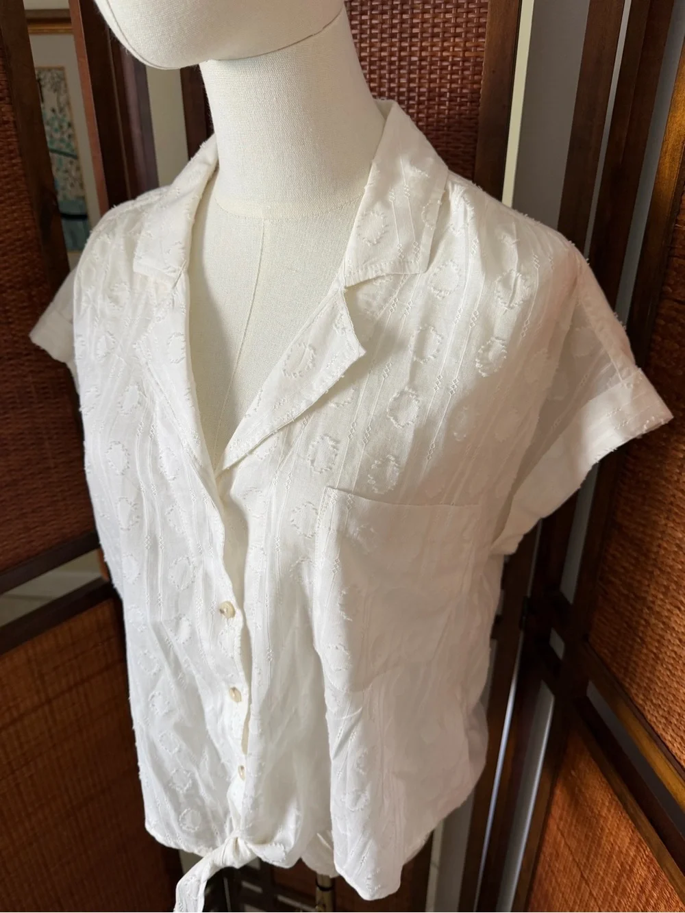 Pilcro anthropologie white