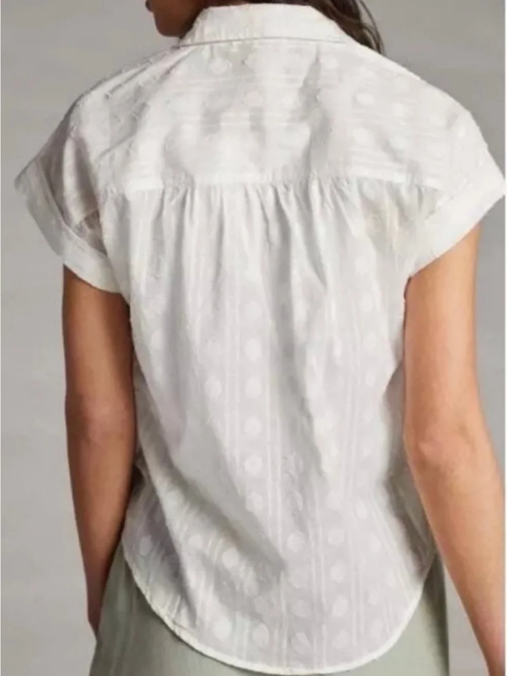 Pilcro anthropologie white