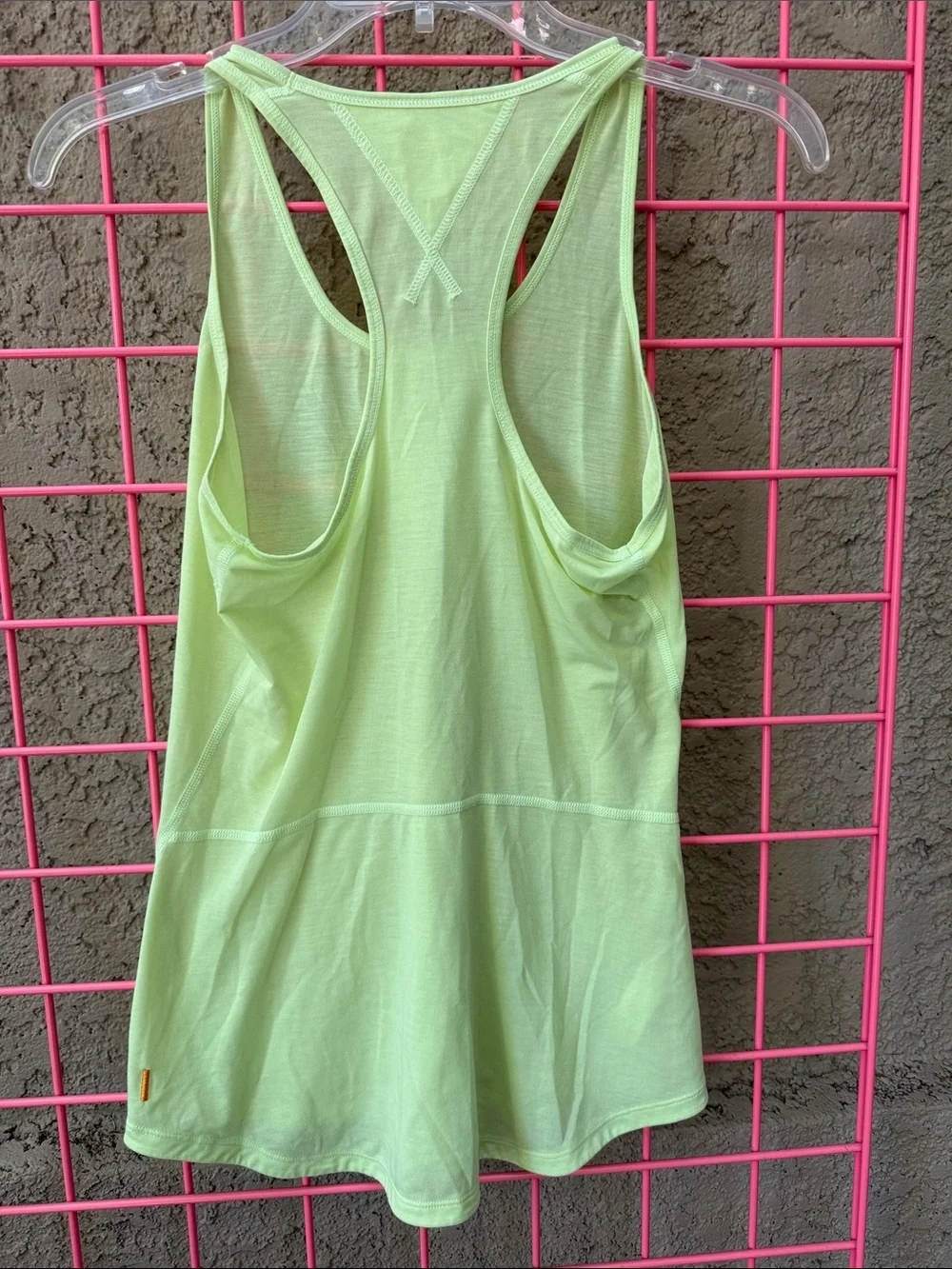 Lucy Light Lime Racerback Tank Top