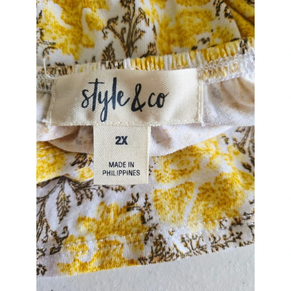 Style & Co stretchy rayon