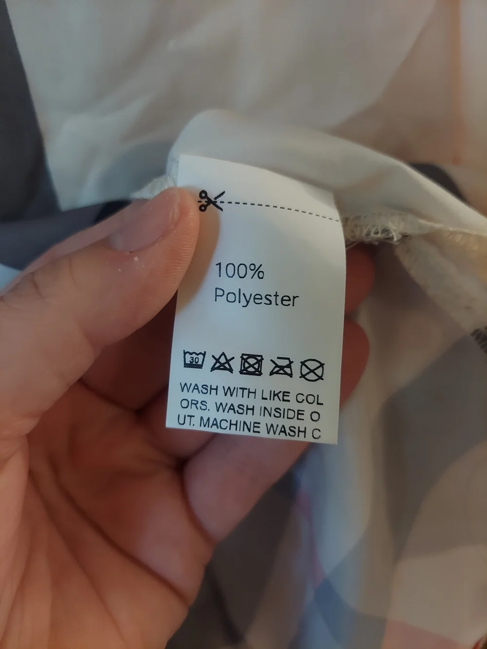 Classic Plaid V-Neck Tunic Top Roll Tab Sleeves White Grey Red 4XL