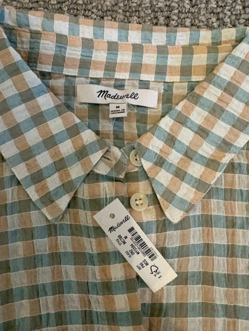 Madewell seersucker daily