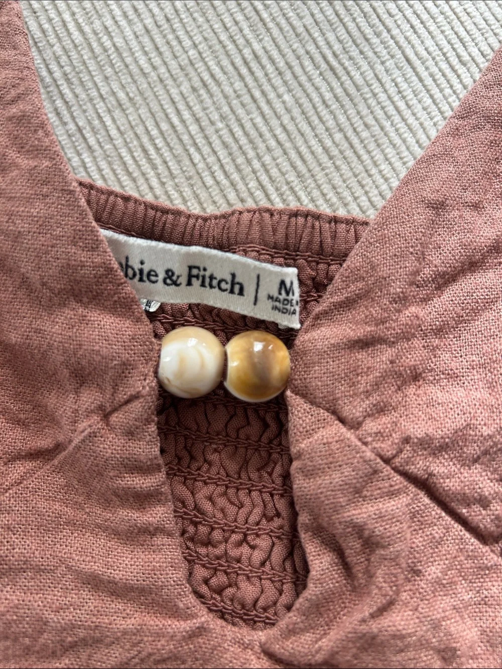 Abercrombie & Fitch lightweight brown