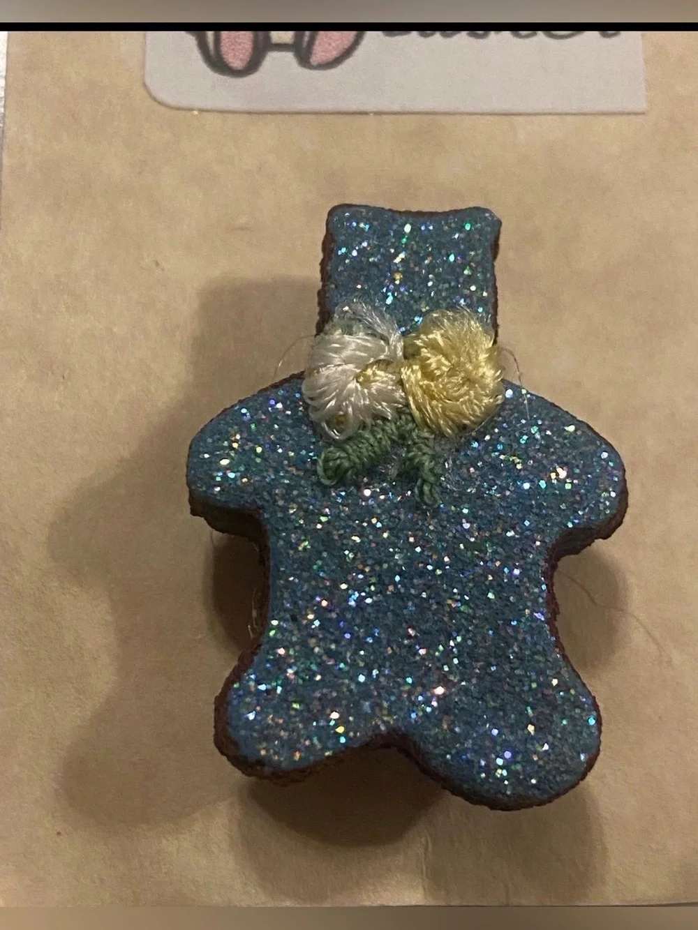 Handmade Teddy Bear Pin #9575