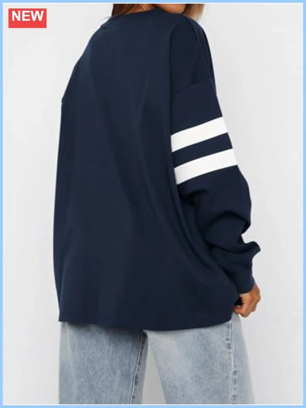 N/A cozy crewneck pullover