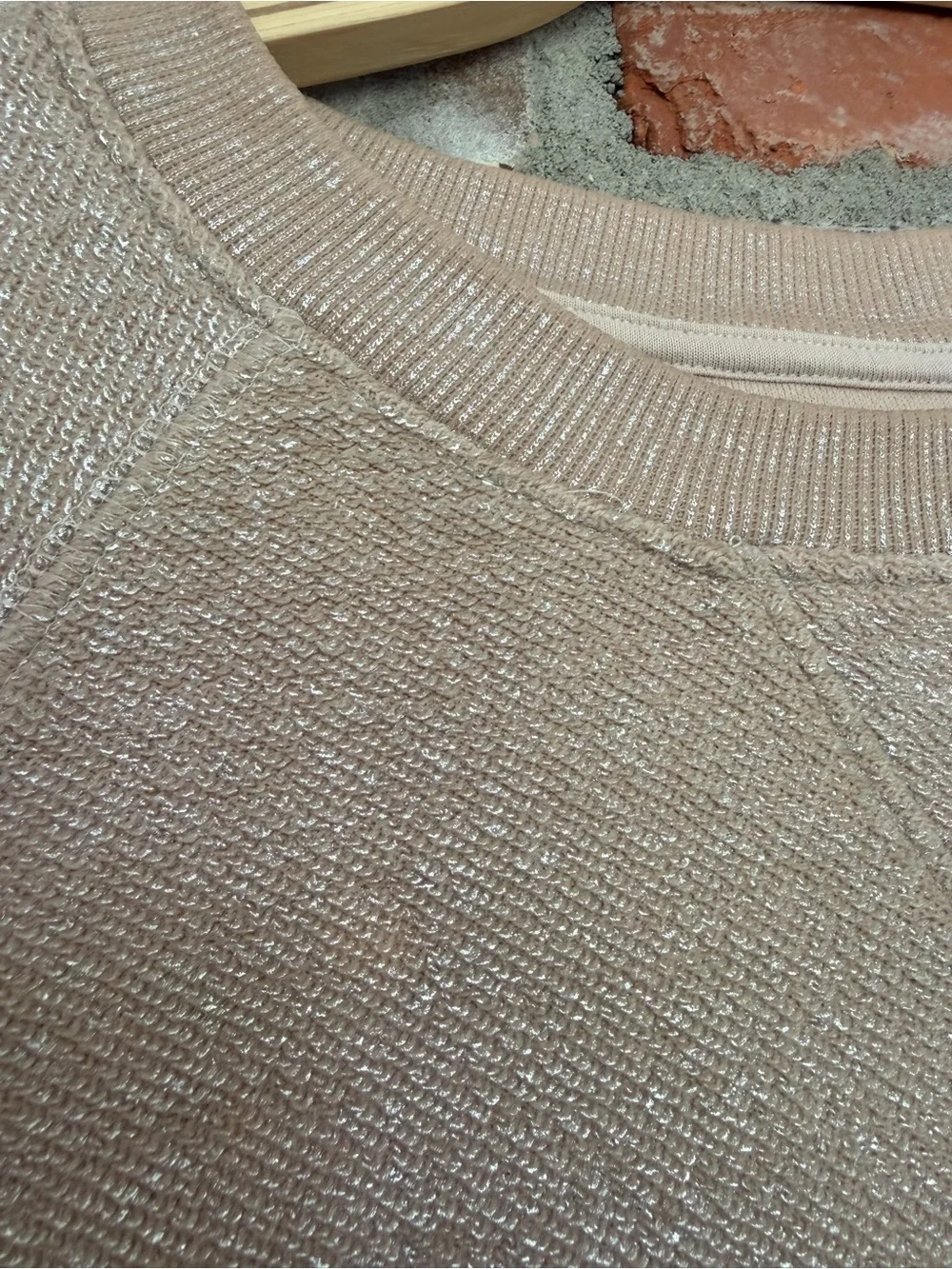 MOTHER square sweatshirt