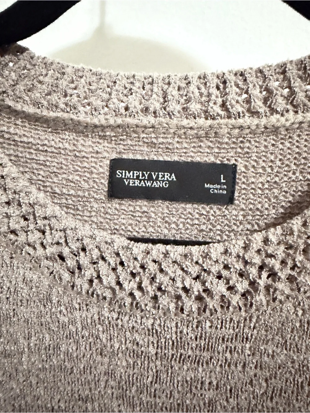 Simply Vera Vera Wang polished textured wear