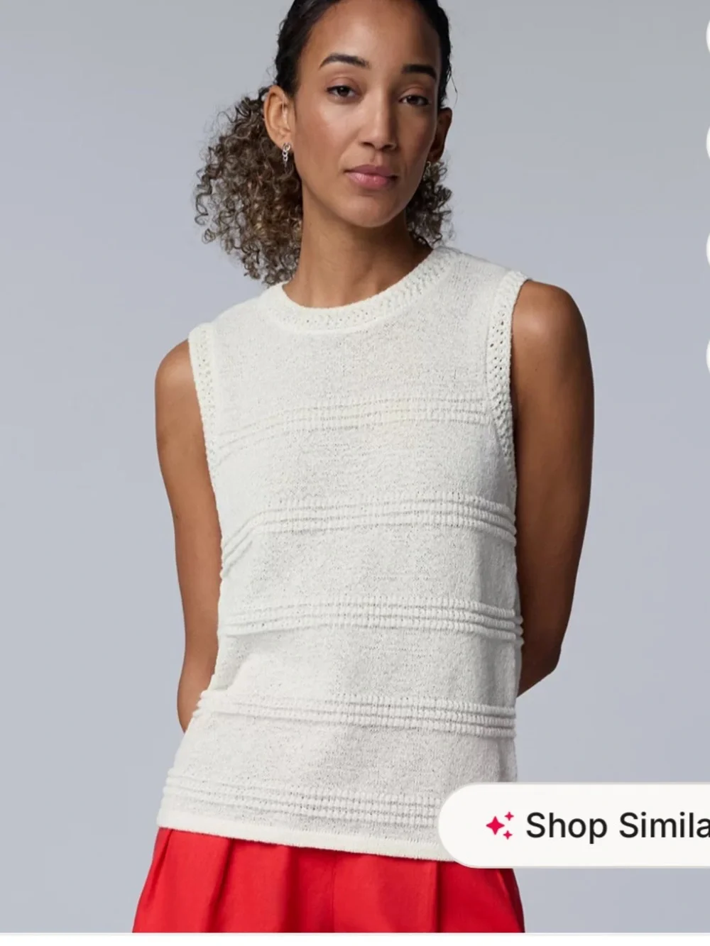 Simply Vera Vera Wang textured tone comfort