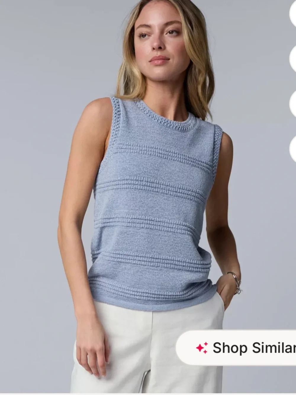 Simply Vera Vera Wang lightweight tank
