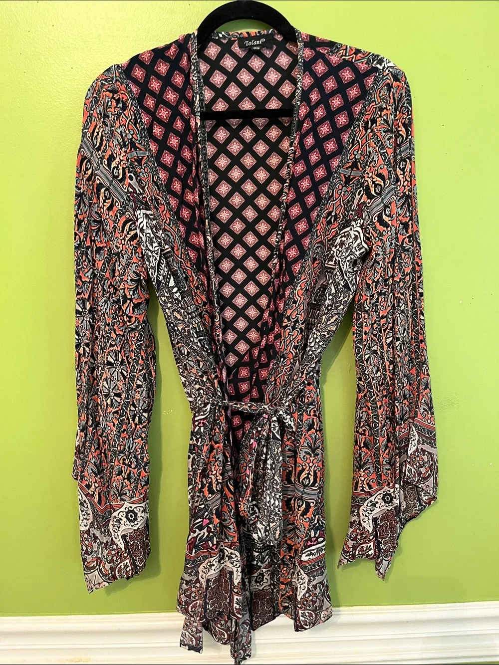 Anthropologie Melissani Wrap Kimono
