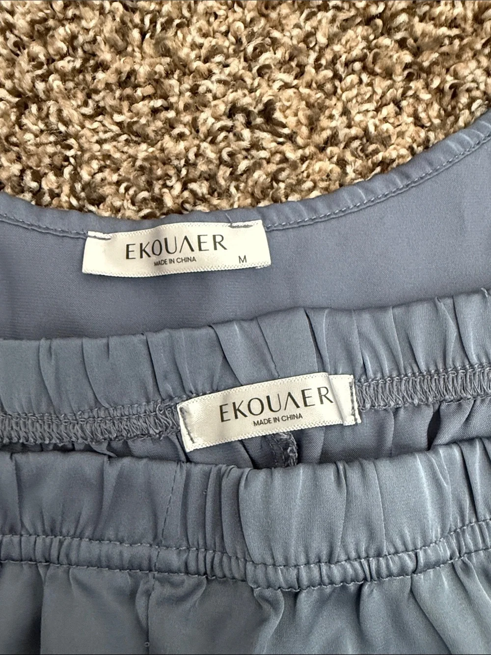 Ekouaer dusty blue