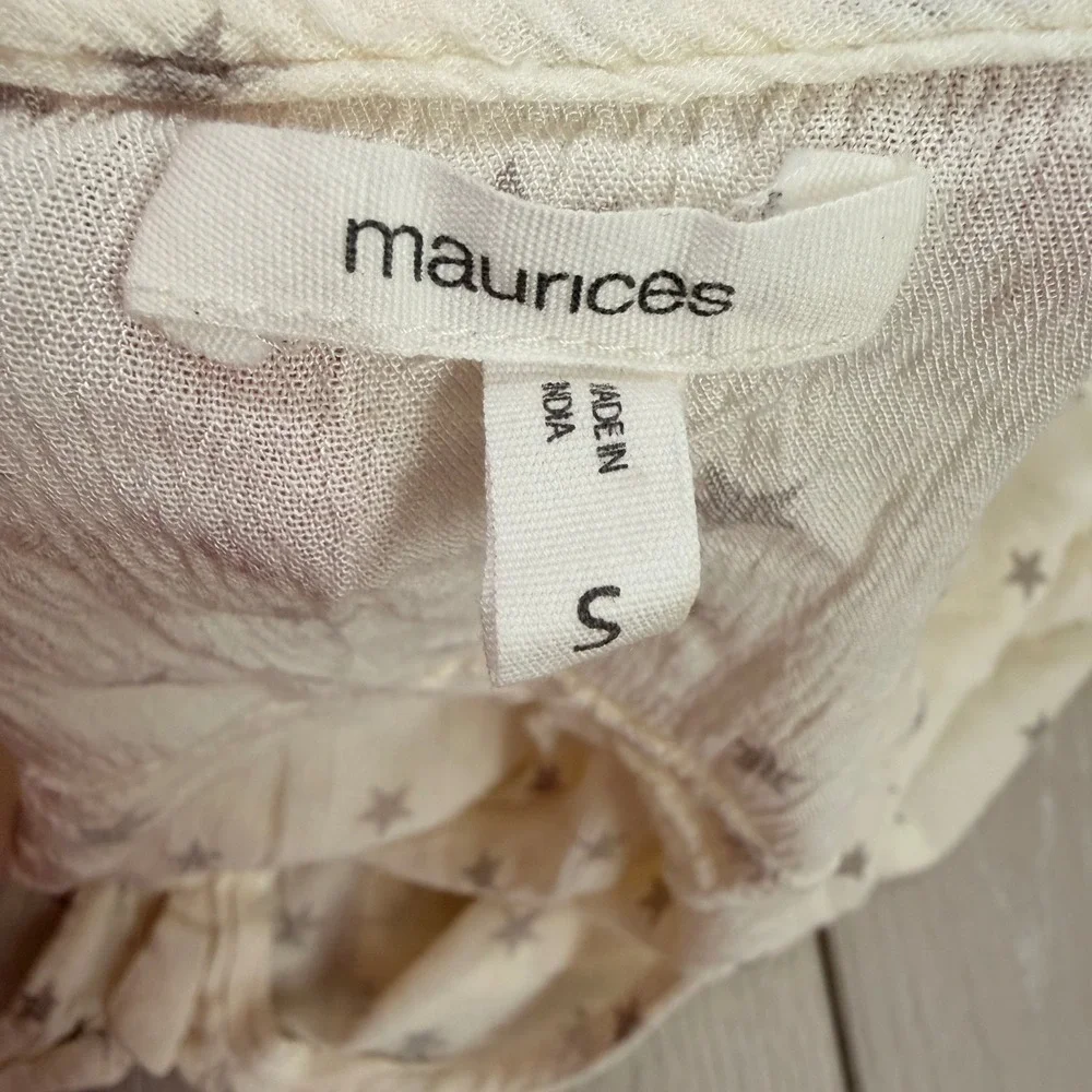 Maurices cream colored