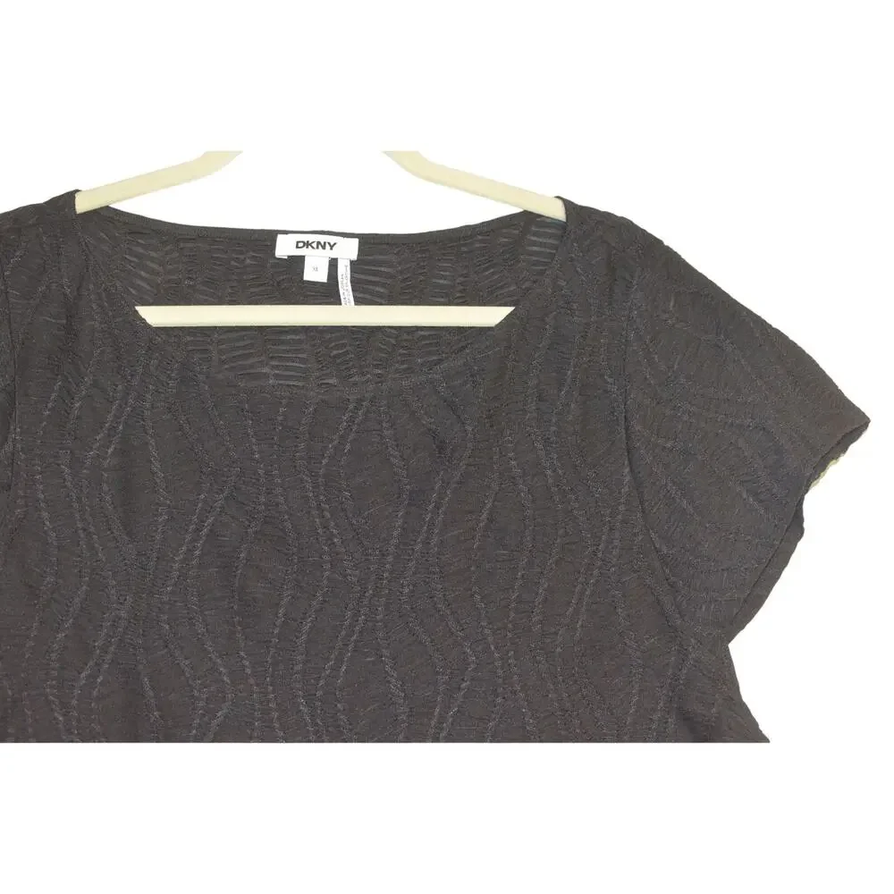 Dkny boat neckline