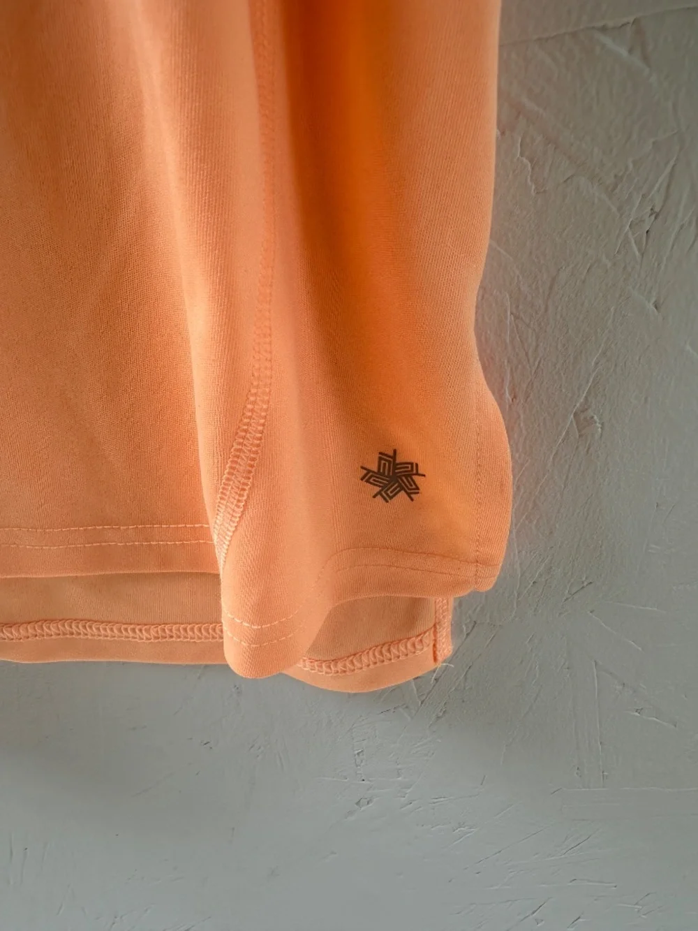 Tek Gear Dry Tea Women's Orange Athletic Tee Large