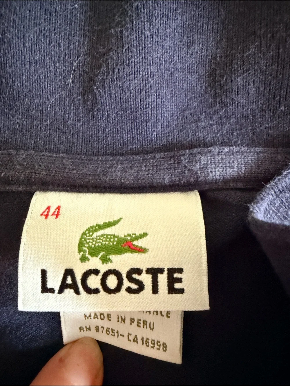 Lacoste soft short