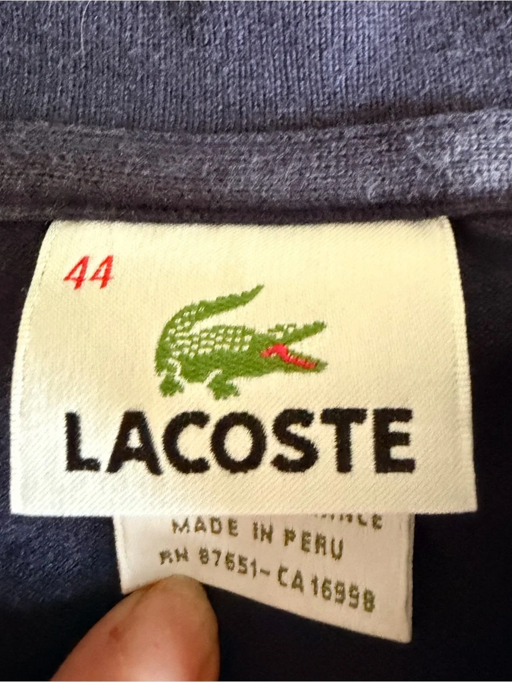 Lacoste soft short