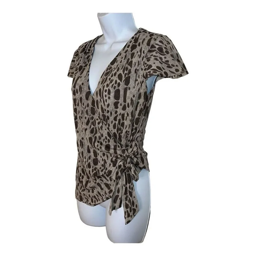 Capital M animal print shirt