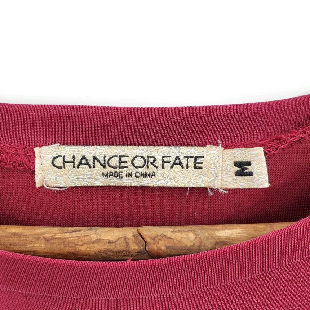 Chance‎ or Fate Short Sleeve Knot Front Top