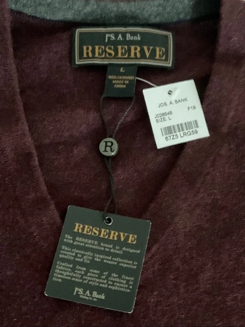Jos. A. Bank smooth knit