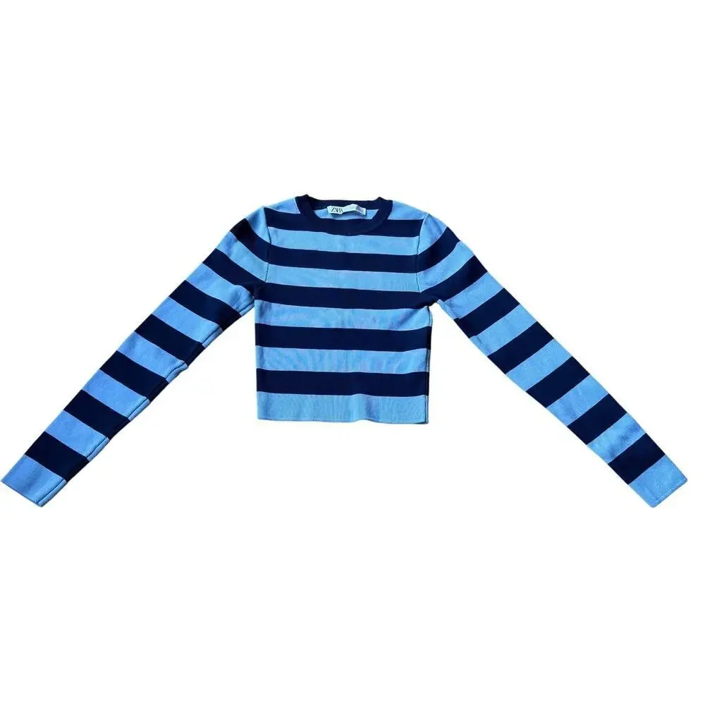 Zara ribbed horizontal