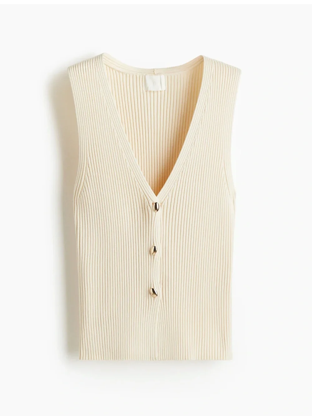 H&M Rib Knit Sweater Vest Size S