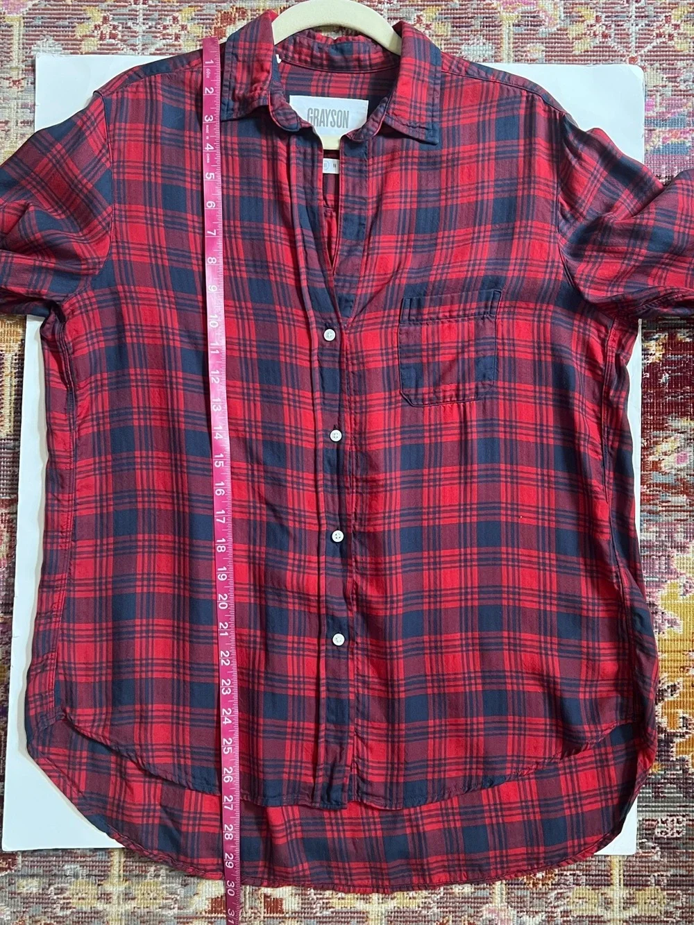 N/A grayson plaid