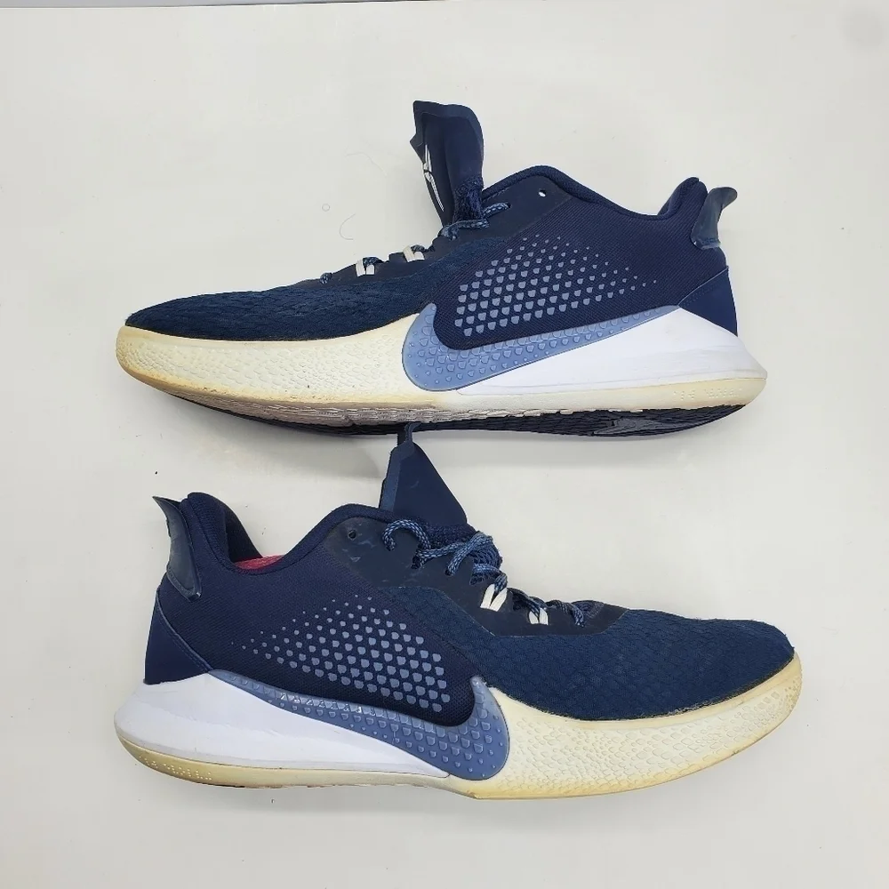 Nike Shoes Men's 11.5 Kobe Mamba Fury TB Navy Blue Sneakers CK6632-400
