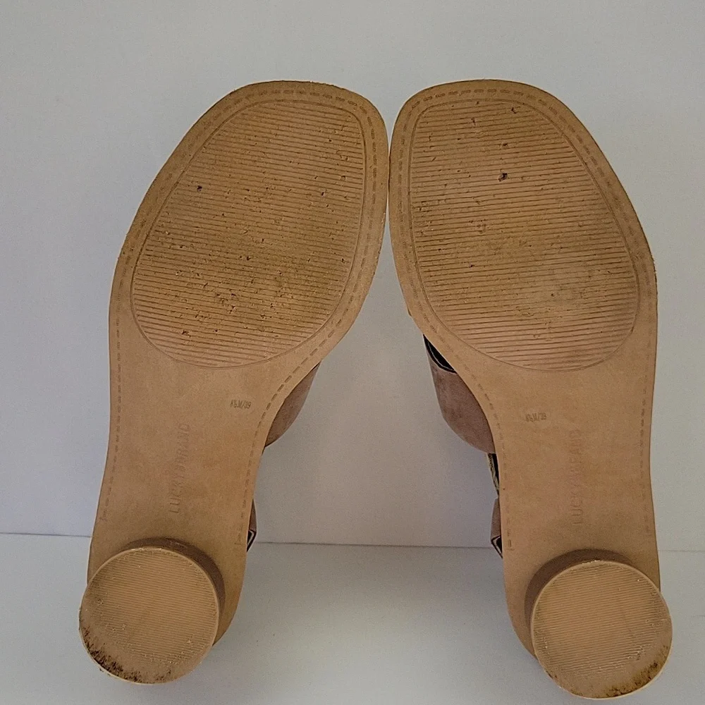 Lucky Brand pemal leather