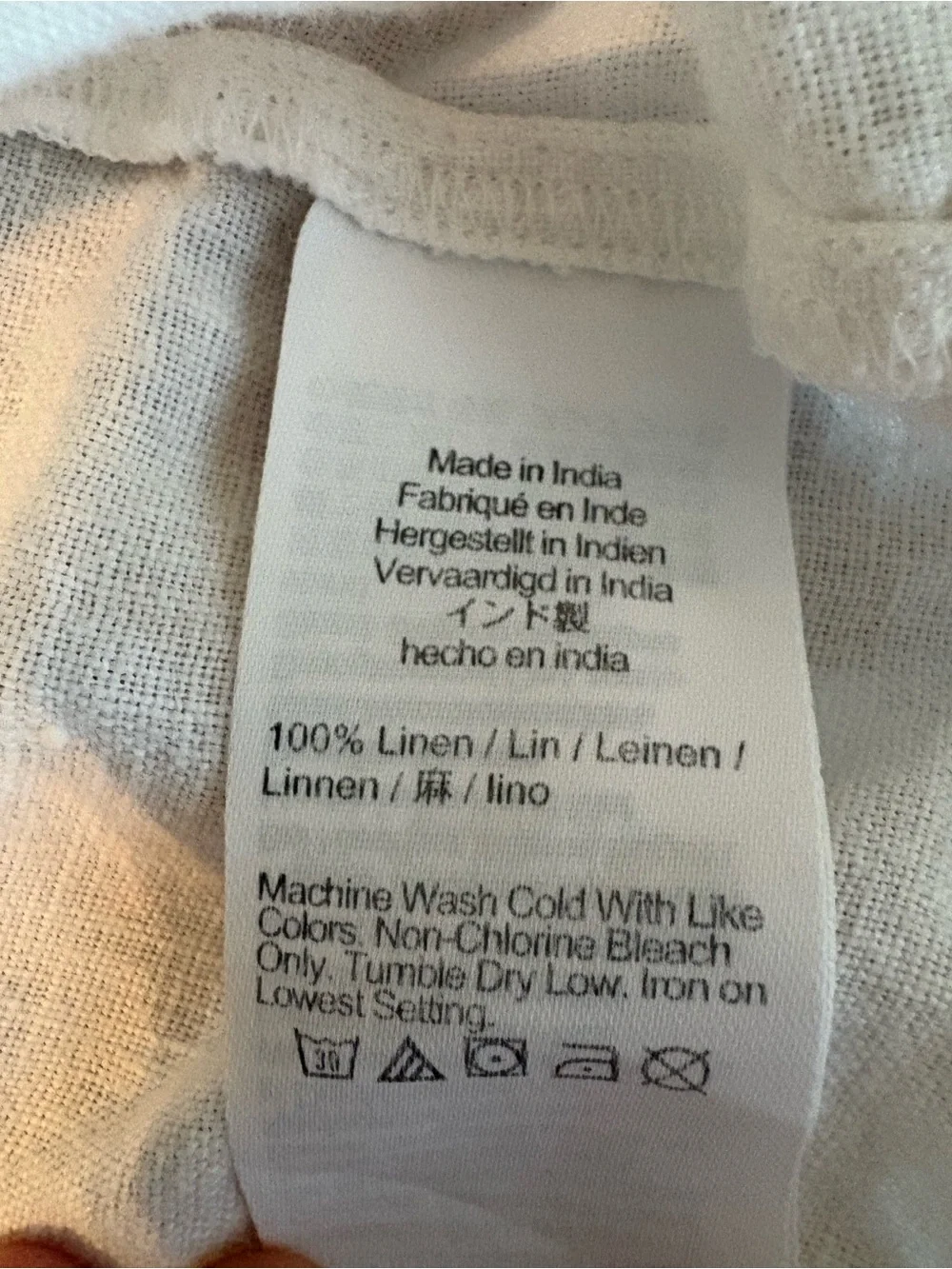 Madewell lightweight white