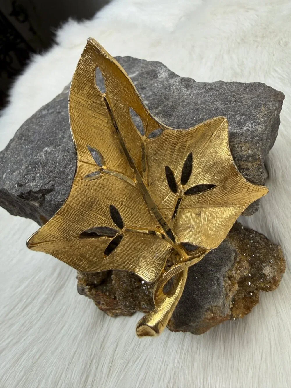 Vintage gold tone