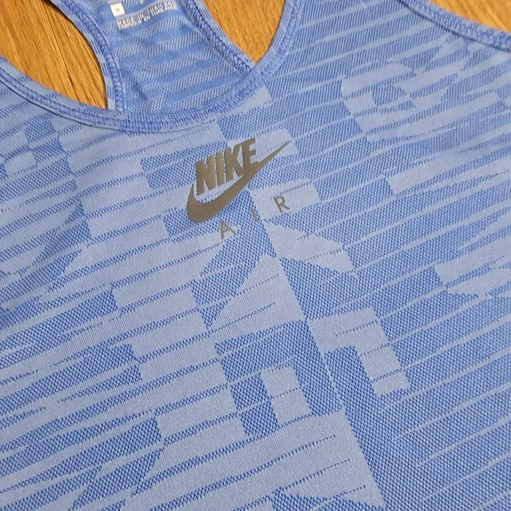 Nike Air Max Vapormax Women's Running Tank Top Dri-Fit Shirt Blue Breathable New