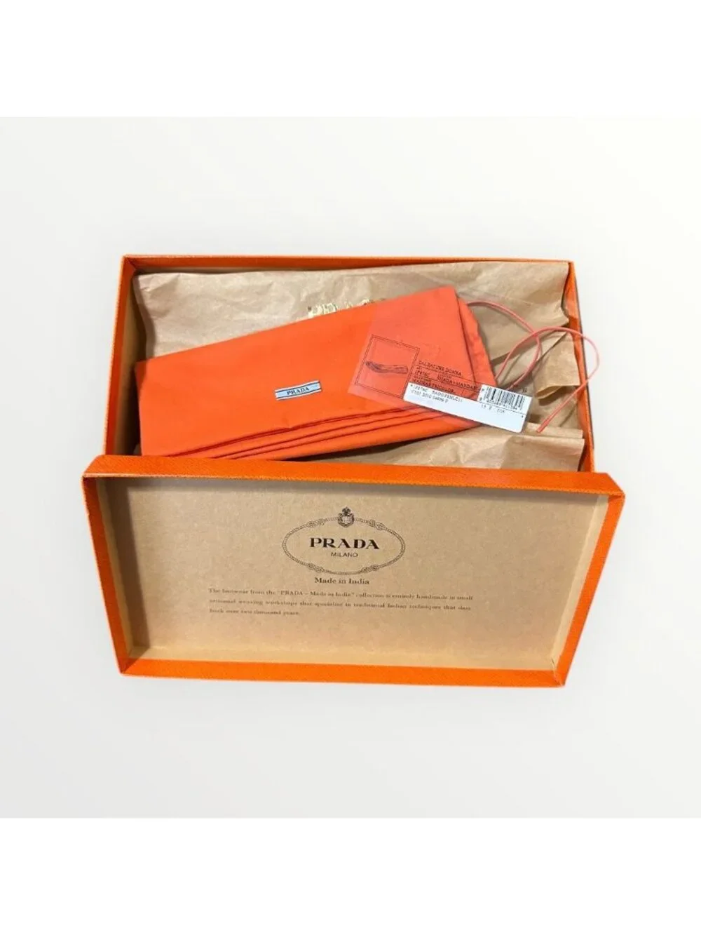 Prada SS2010 Limited Edition Woven Madras Leather Flats – Size 39 – Rare Box Set
