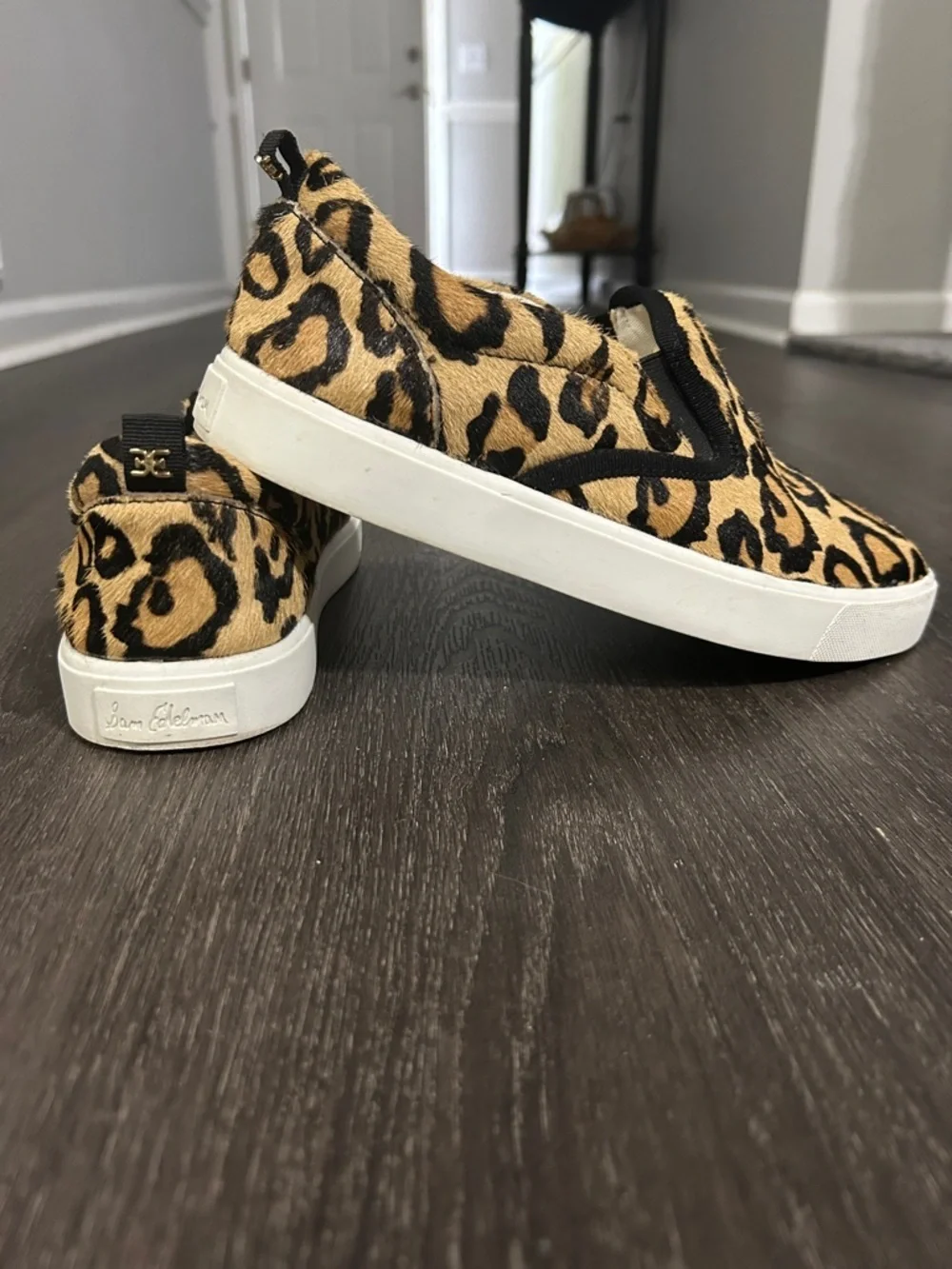 Sam Edelman leopard haircalf
