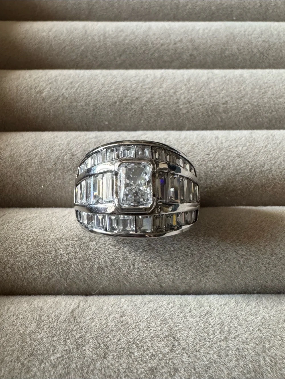 Paj zirconia jewel finger