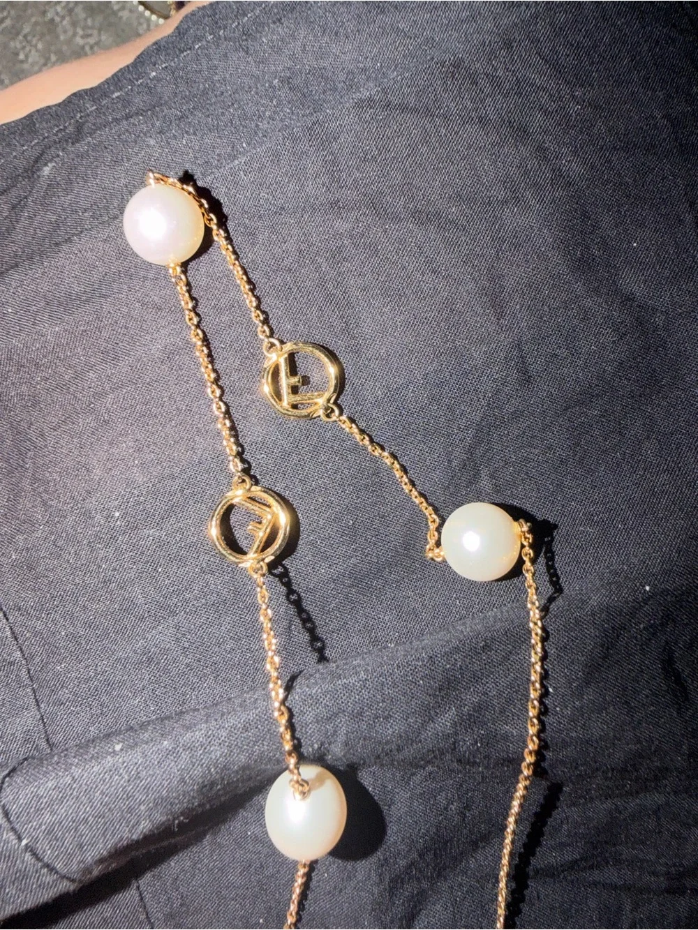 Fendi delicate gold