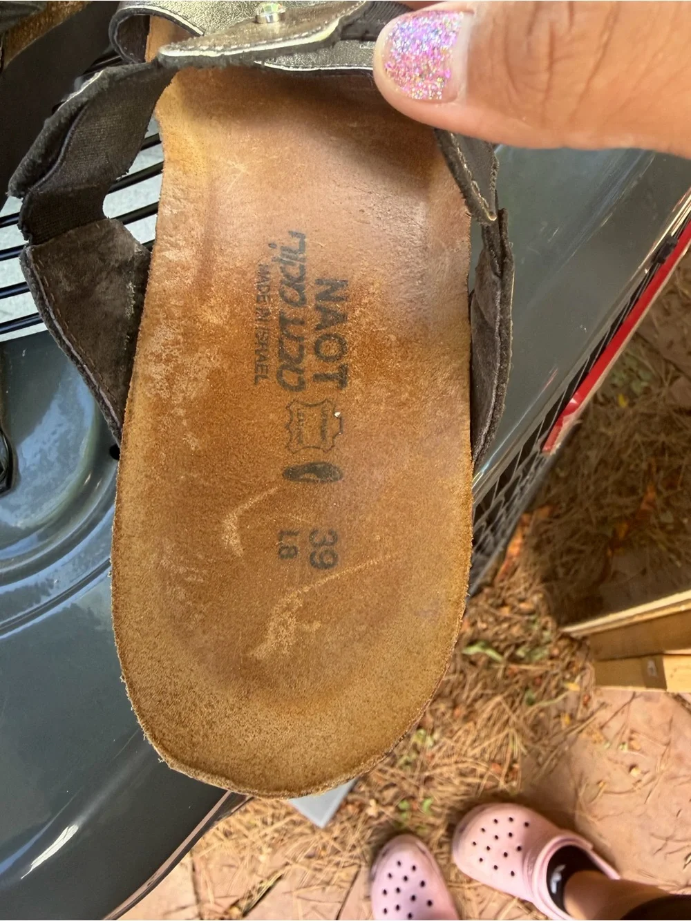 Naot wear sandals