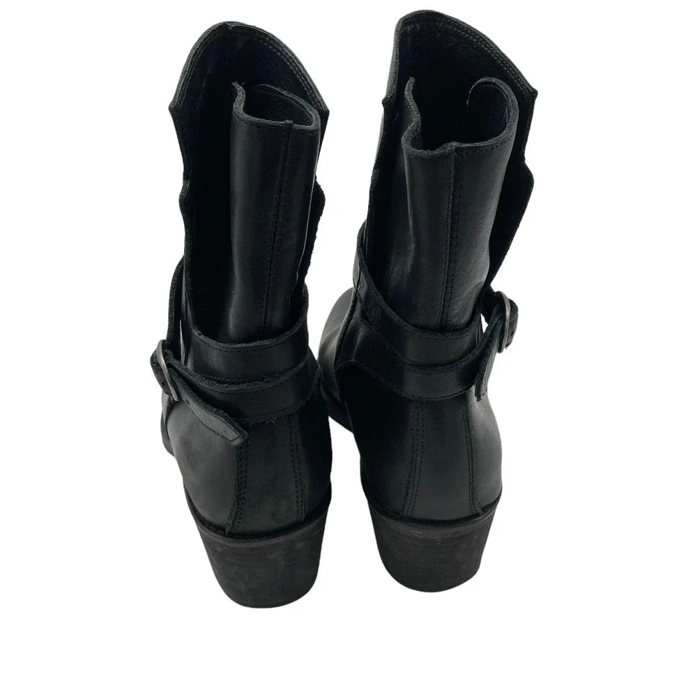 All Saints leather block
