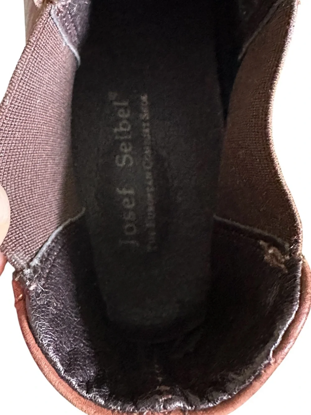 Josef Seibel approx size pebbled