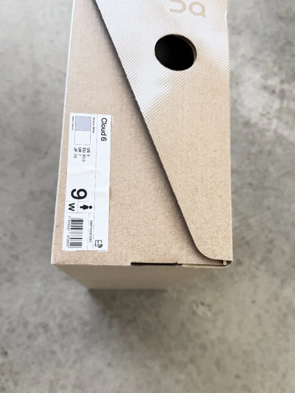 ON new sneakers