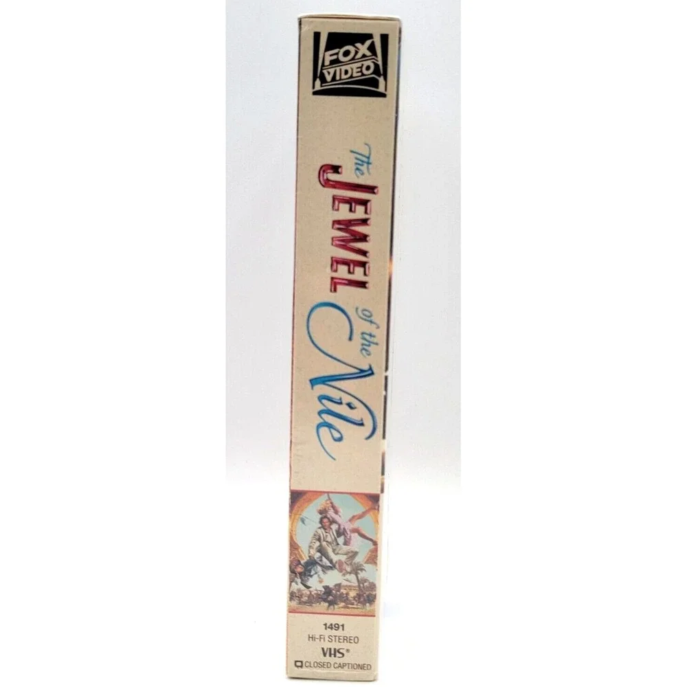 JEWEL OF THE NILE SEALED VHS MOVIE WATERMARK FOX MICHAEL DOUGLAS DANNY‎ DEVITO
