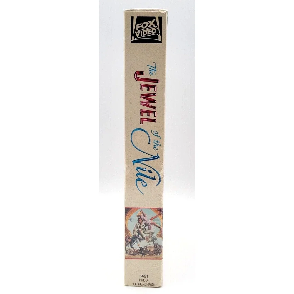 JEWEL OF THE NILE SEALED VHS MOVIE WATERMARK FOX MICHAEL DOUGLAS DANNY‎ DEVITO