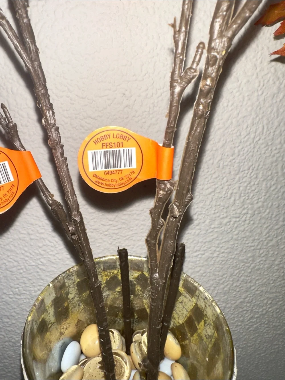Hobby Lobby set artificial
