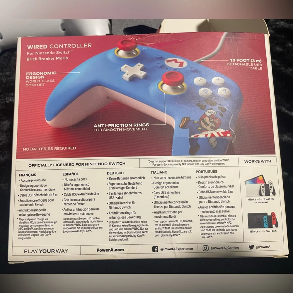 Nintendo box all pictures