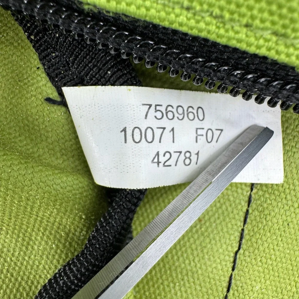 REI Duffel Bag Lime Green Large Duffle Travel Gym Shoulder Strap Outdoor Gear