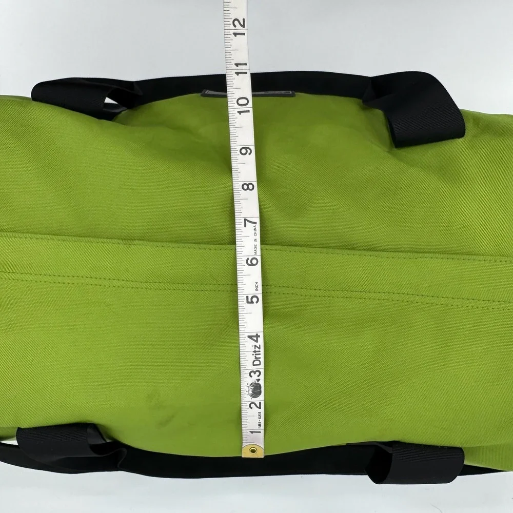 REI Duffel Bag Lime Green Large Duffle Travel Gym Shoulder Strap Outdoor Gear