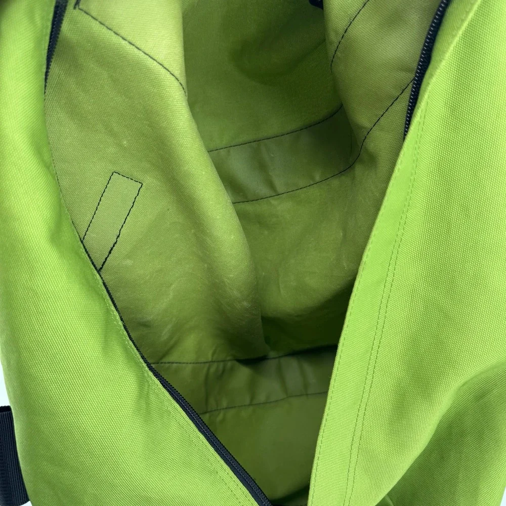 REI Duffel Bag Lime Green Large Duffle Travel Gym Shoulder Strap Outdoor Gear