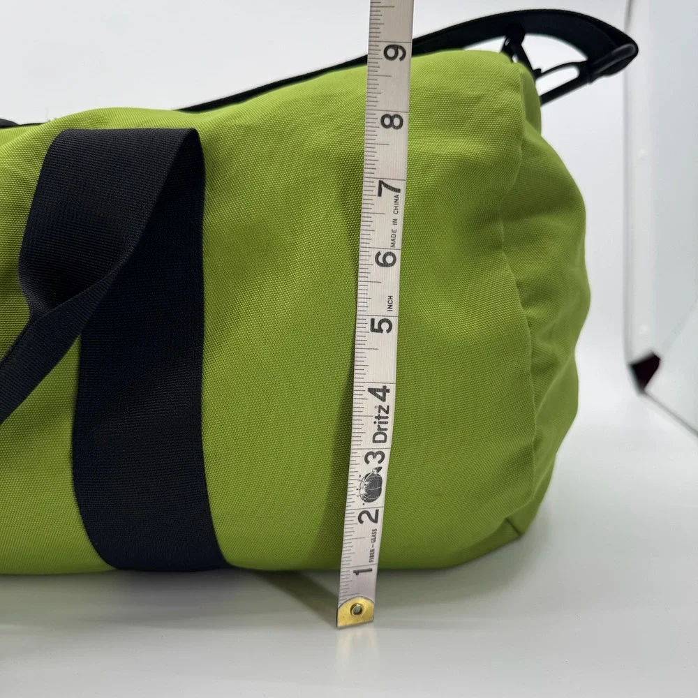 REI Duffel Bag Lime Green Large Duffle Travel Gym Shoulder Strap Outdoor Gear