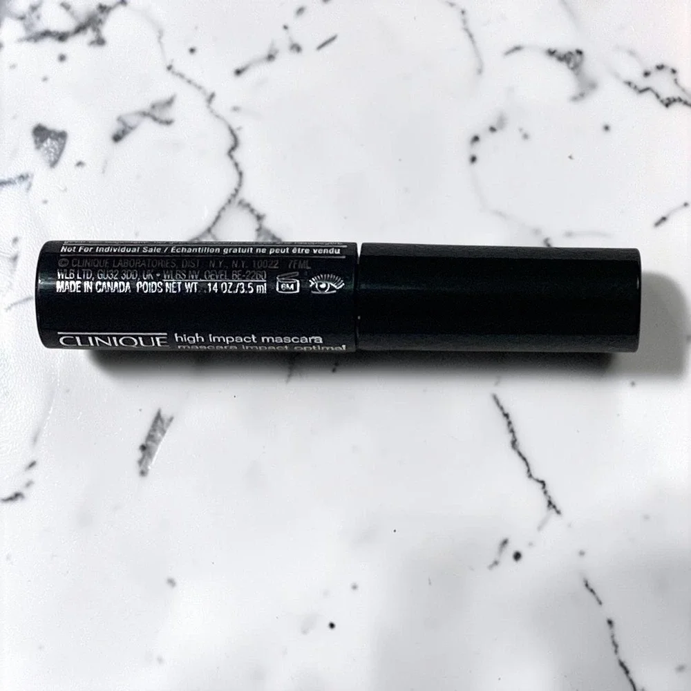 Clinique High Impact Mascara 01 Black Travel Size New Classic Luxury Beauty